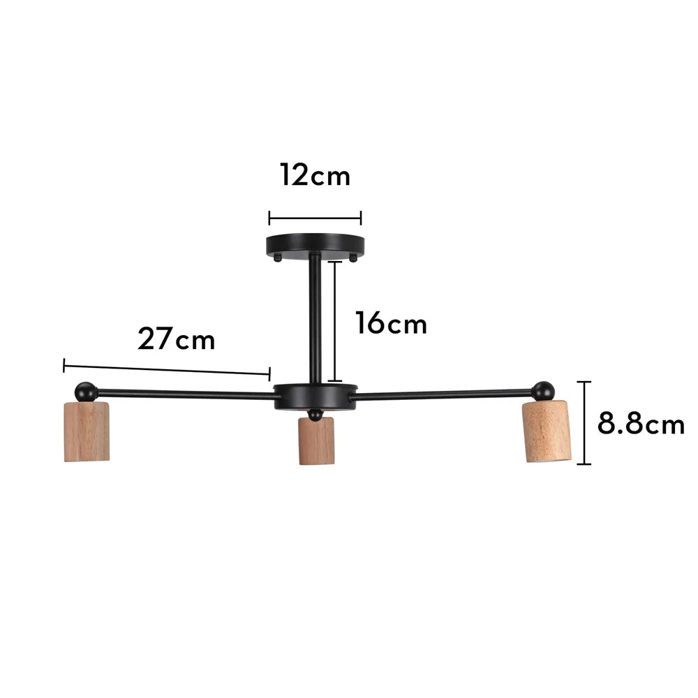 NordicGleam - Skandinavisk Loftshänglampa Carvallo
