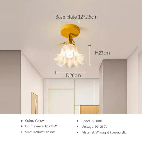 LunaLuxe - Tidsenlig Taklampa Carvallo