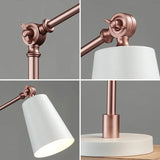 MonoGlow - Modern LED Bordslampa med Roterande Arm | Minimalistisk Design Carvallo