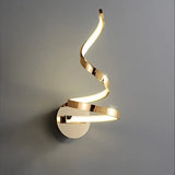 LumiSpiral - LED Vägglampa med Modern Design Carvallo