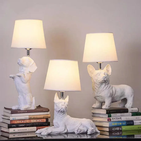 LumiDog – Lekfull LED Bordslampa i Valpdesign, Perfekt för Vardagsrum, Sovrum och Barnrum Carvallo