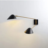 FlexGlow - Svängbar Vägglampa med Lång Arm och LED-belysning Carvallo