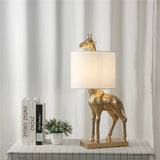 SavannaGlow - Elegant giraffbordslampa med varmt omgivande ljus Carvallo
