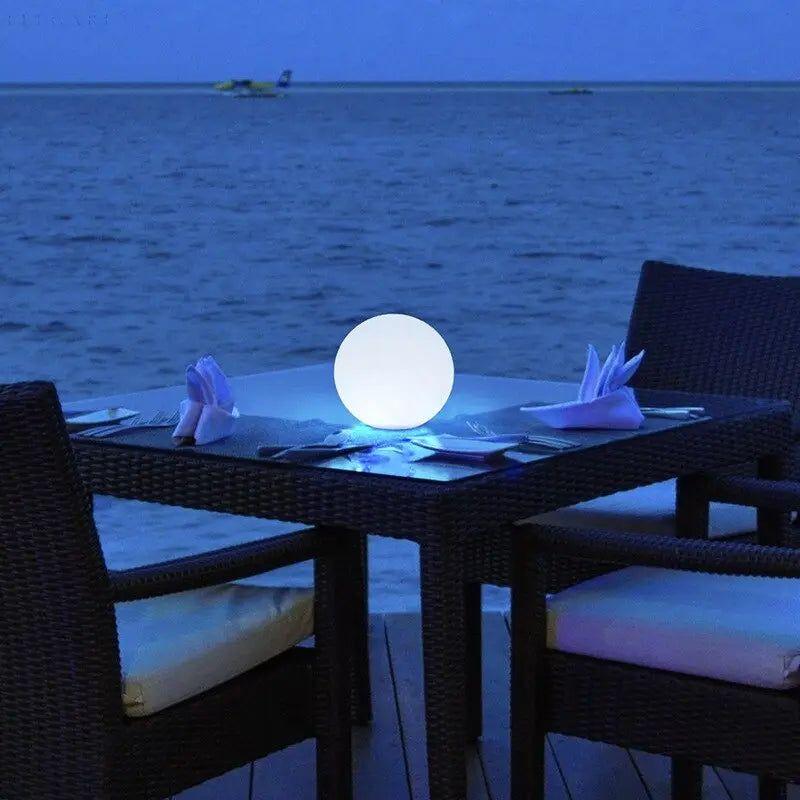 Moon Glow - Mångsidig färgglad måne-golvslampa Carvallo