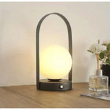 MoonBeam Lampa - Touch-Control Kula Formad Bärbar LED Nattlampa Carvallo