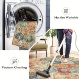 Marokkaanskt inspirerad blomster köksmatta Carvallo