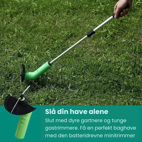 Carvallo - Trådlös mini grästrimmer för effektiv gräsklippning Carvallo