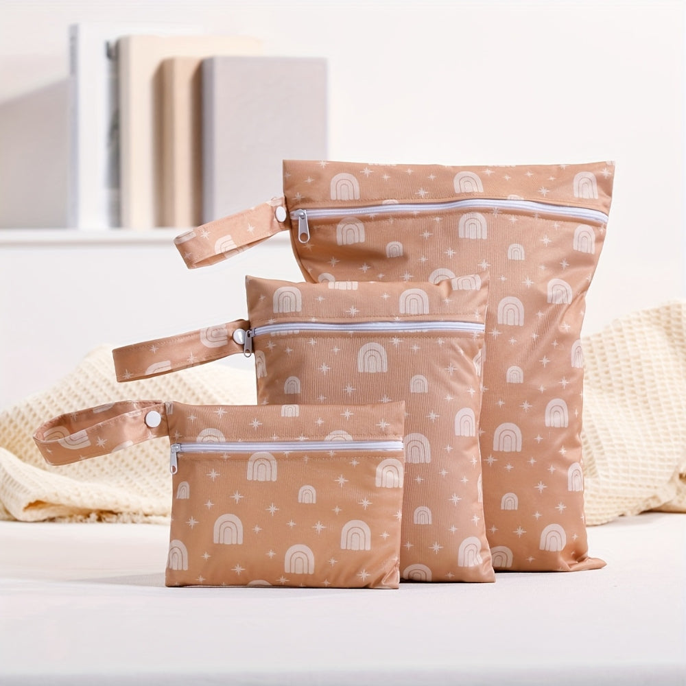 Återanvändbar Blöj Våt Påse Set | 3st Carvallo