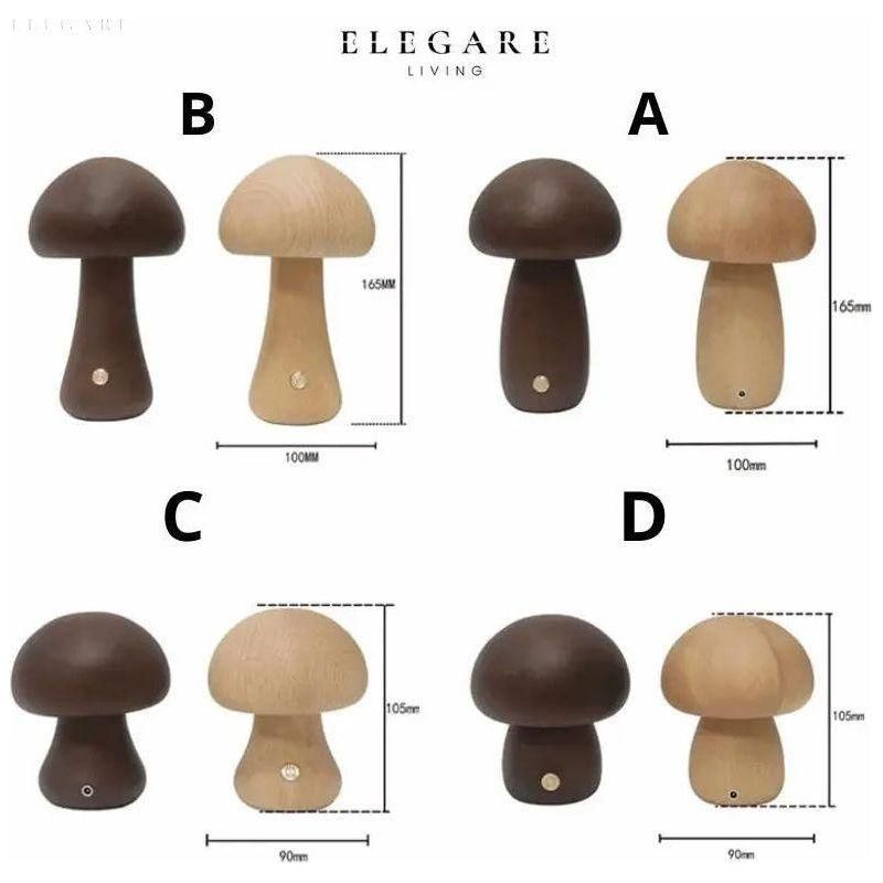 Mushroom Lamp - Svamp Nattduksbordslampa Carvallo