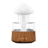 Luftfuktare med svamp och regndroppe-Electronics-Hemnix-Trä ingen fjärrkontroll-Hemnix