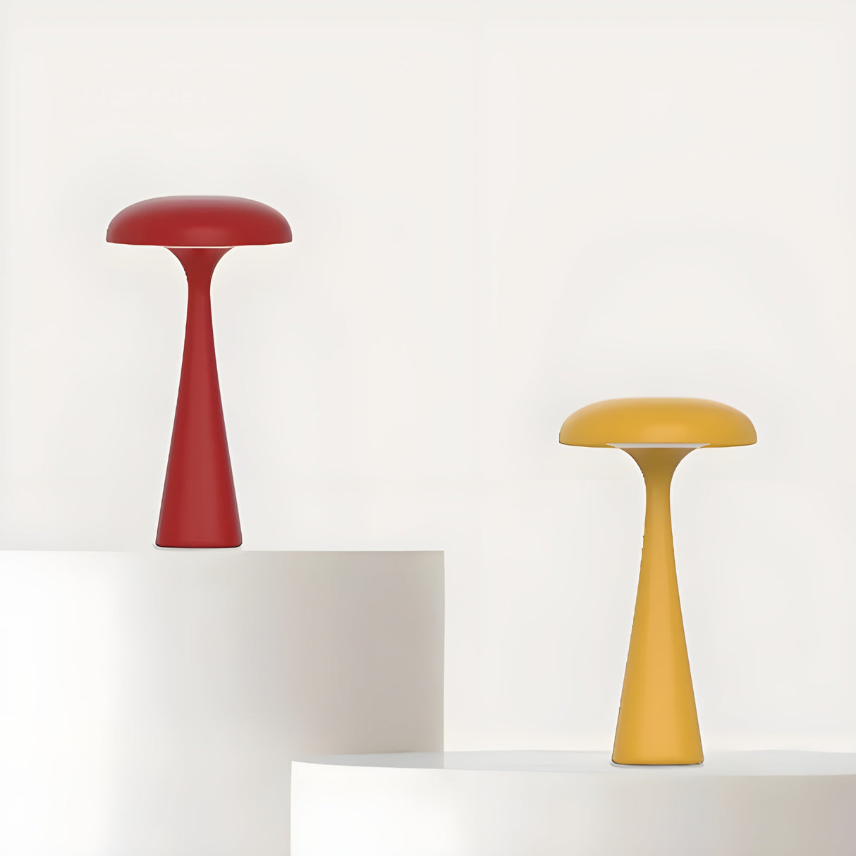 LED-bordslampa i manetform – Dekorativ, trådlös belysning med touch-funktion för hemmet Carvallo