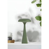 LED-bordslampa i manetform – Dekorativ, trådlös belysning med touch-funktion för hemmet Carvallo