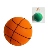 Ljudlös Basketboll Syntetisk för Träning och Lek-Basketbollar-Hemnix-18cm-Orange-Hemnix
