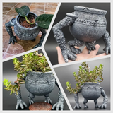 MythosGuard – Krigare inspired planting bag with intricate details for unique home decor Carvallo