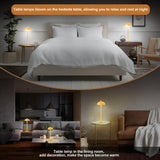 MystiGlow Lampa - Trådlampa svamp beröringslampa för kreativ stämningsbelysning Carvallo