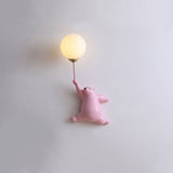 Bedårande Björn Ballong Vägglampa för Barnrum Dekoration Carvallo