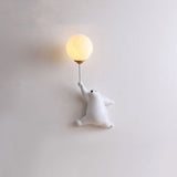 Bedårande Björn Ballong Vägglampa för Barnrum Dekoration Carvallo
