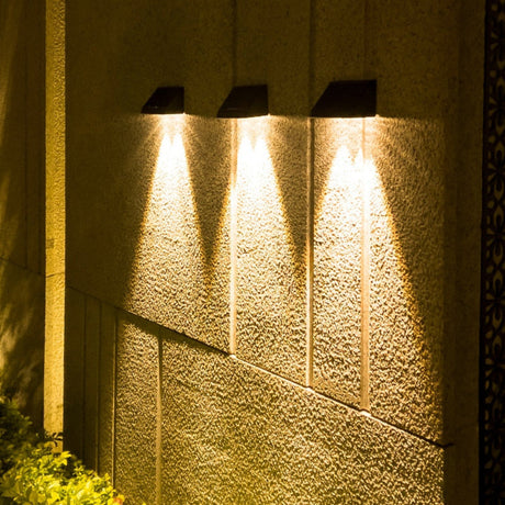 Allväders Solar LED Vägglampa för Utomhusutrymmen Carvallo