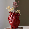 Anatomisk hjärtformad vas för färska eller torkade blommor Carvallo