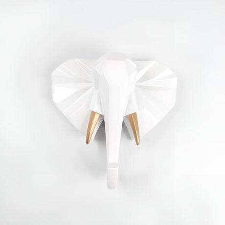 Djuphavshuvud väggmonterad nyckelhållare och klädhängare dekoration Carvallo