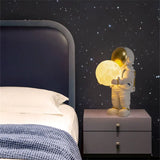 Astronaut LED Bordslampa för Barns Sovrum och Vardagsrumsbelysning Carvallo