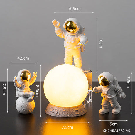 Astronaut Team och Mång dekorset för Barnrum och Lekrum Carvallo