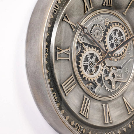 Batteridriven väggklocka för hemmet eller kontoret Modern inredning Carvallo