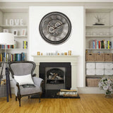 Batteridriven väggklocka för hemmet eller kontoret Modern inredning Carvallo