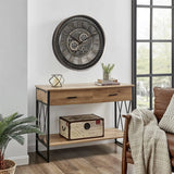 Batteridriven väggklocka för hemmet eller kontoret Modern inredning Carvallo