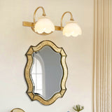 Brass LED Spegelbelysning För Badrum Väggmontering 2 3 4 Huvuden Carvallo