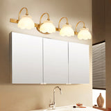 Brass LED Spegelbelysning För Badrum Väggmontering 2 3 4 Huvuden Carvallo