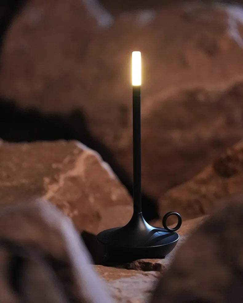Kandelabertabellampa – Uppladdningsbar atmosfärljus för heminredning Carvallo