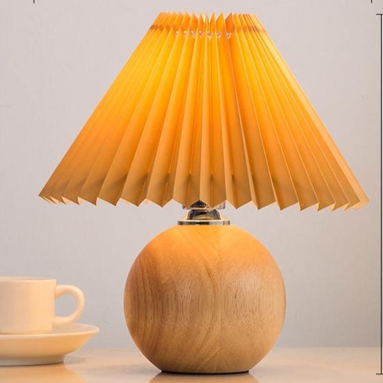 Keramisk Nattlampa med Textilskärm och Modern Design 24 x 27 x 12 cm Carvallo