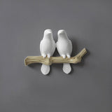 Charmiga fågel väggkrok för unik heminredning och organisering Carvallo