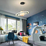 Barns LED Hängande Lampa med Planetär Motiv för Barnrum Carvallo