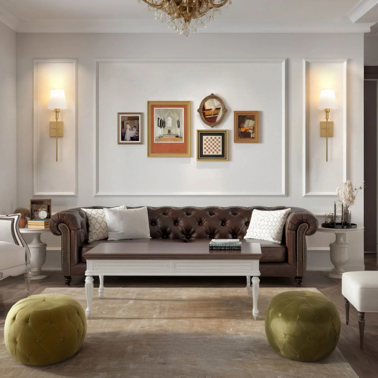 Klassisk Elegans Sladdlös Vägglampa för Tidlös Heminredning Carvallo