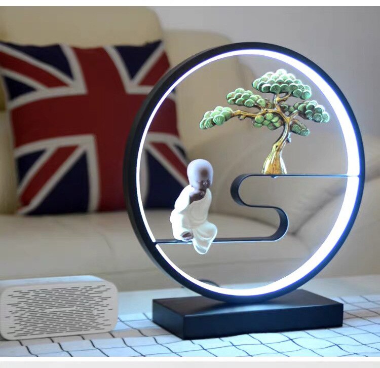 Crayvora | Modern LED Bordslampa med Bonsai Design Carvallo