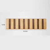 Kreativ Väggkrok Ställ Solid Trä Ingen Borrning Entré Organisatör Carvallo