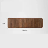 Kreativ Väggkrok Ställ Solid Trä Ingen Borrning Entré Organisatör Carvallo