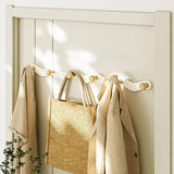 Kreativ Vågformad Vägghängare Inga Borra Installation Carvallo