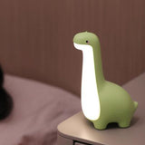 Söt långhalsad dinosaur LED-nattlampa för barn och flickor Carvallo
