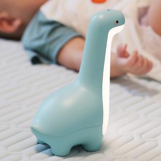 Söt långhalsad dinosaur LED-nattlampa för barn och flickor Carvallo