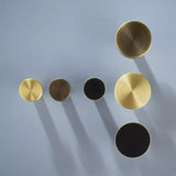 Dekorativa mässingsväggkrokar Stilren förvaringslösning för hemmet Carvallo