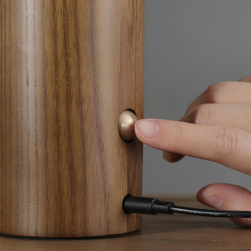 Diapole | Askträ Touch Design Dimmbar Lampa Carvallo