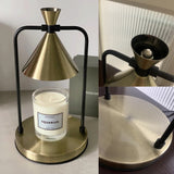 Elegant Stearinljus Värmare Lampa med Steglös Dimming för Hemma Atmosfär Carvallo
