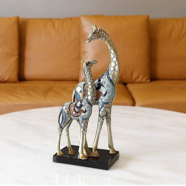 Elegant Giraffeskulptur för Modern Hem- och Kontorsinredning Carvallo