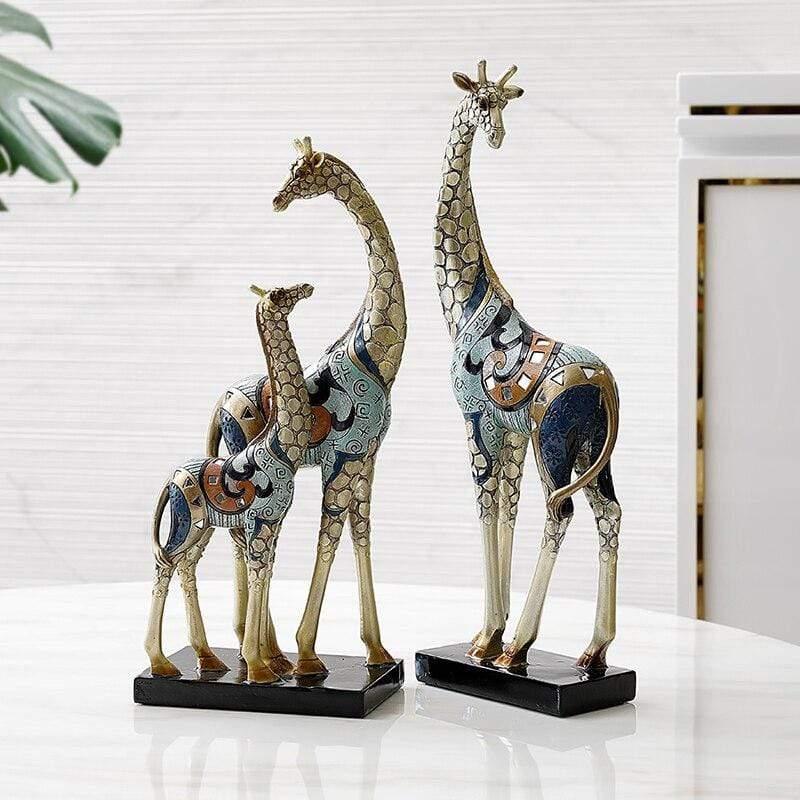 Elegant Giraffeskulptur för Modern Hem- och Kontorsinredning Carvallo