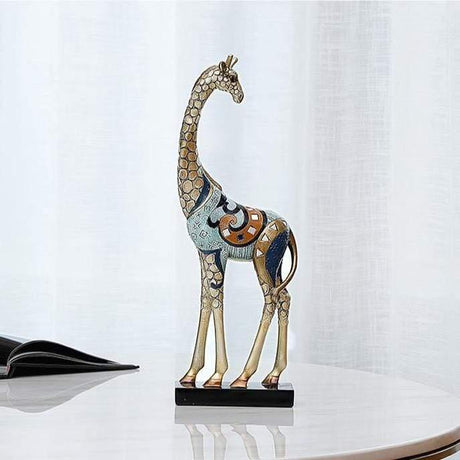 Elegant Giraffeskulptur för Modern Hem- och Kontorsinredning Carvallo