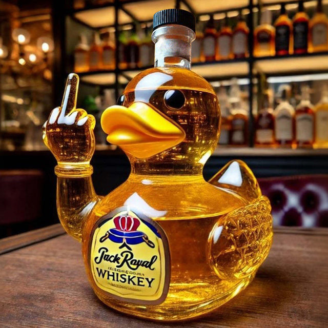 Rolig Anka Gåva Souvenir Quack Off Skämt Dekor Nyhet Carvallo