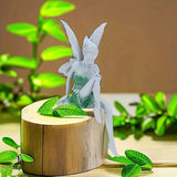 Trädgårdstrollskulptur gjord av resin dekorativ utomhusaccent Carvallo